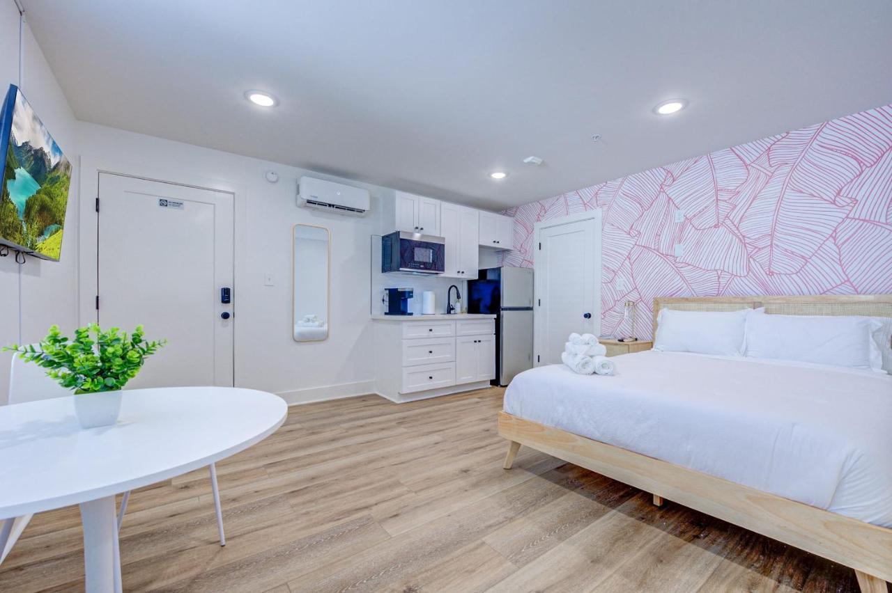 Pink Flamingo Studio Apartment Galveston Zewnętrze zdjęcie